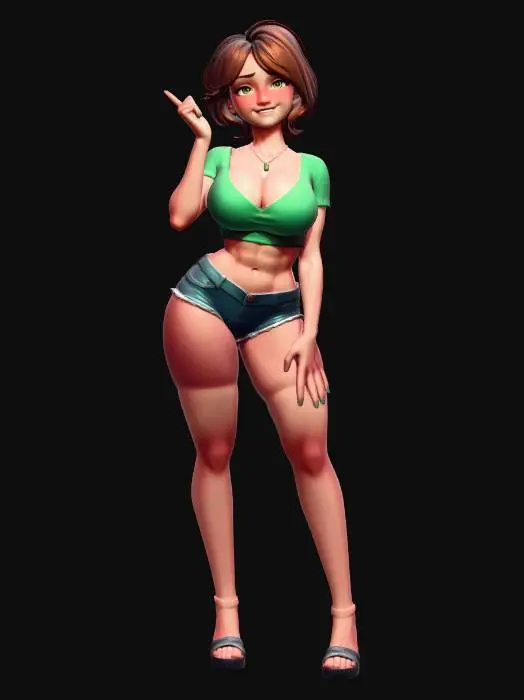 3D model for Cass Emerald Allure