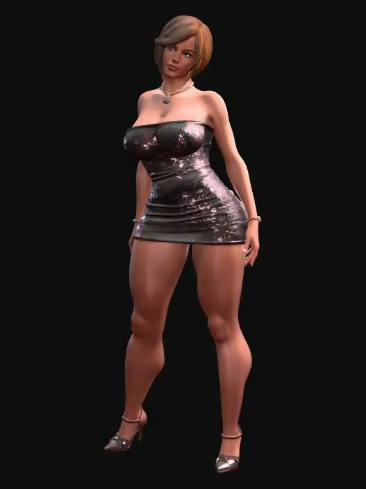 3D model for Midnight Bloom