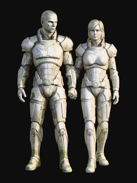 3D model for N7_Guardians_Statue_0310171408