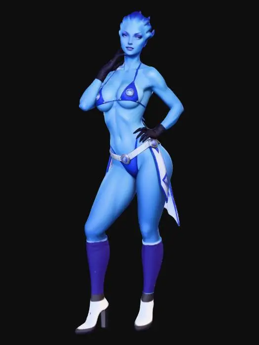 3D model for Asari_Azure_Siren_2_0308201739