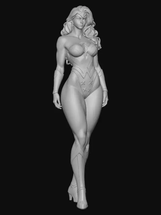 3D model for Golden Age Wonder Woman
