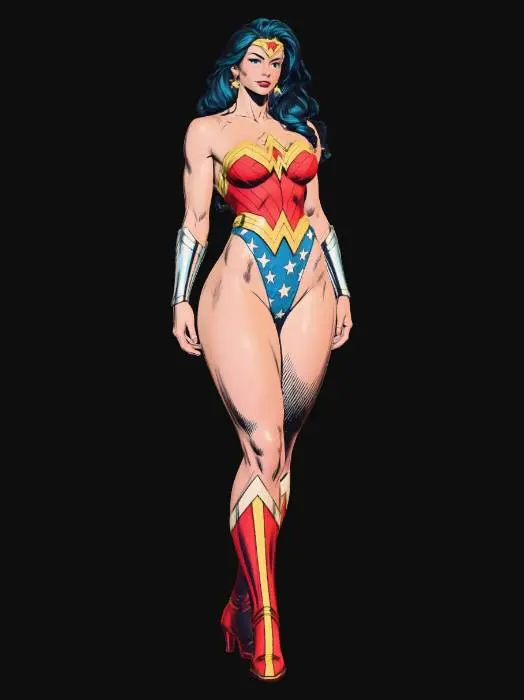 3D model for Golden Age Wonder Woman