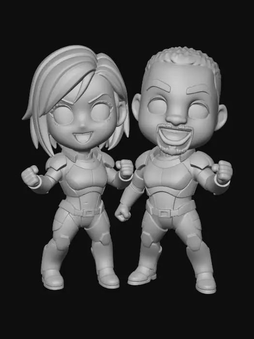 3D model for Neon N7 Duo