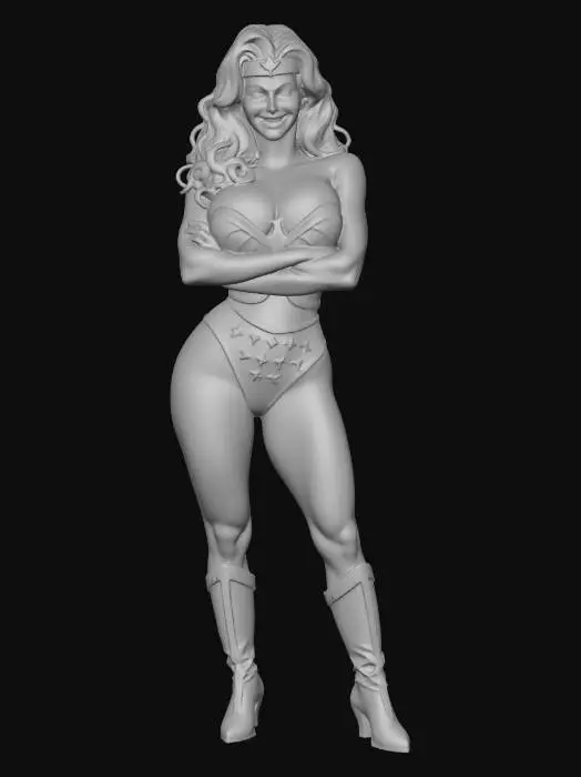 3D model for Wonder Woman Comix