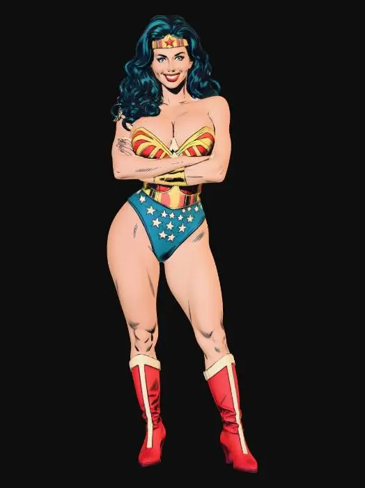 3D model for Wonder Woman Comix