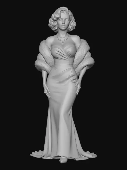 3D model for Gilded Glamour Comix