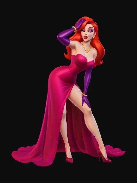 3D model for Scarlet Seduction