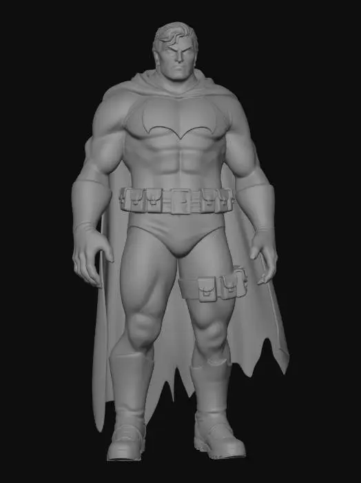 3D model for Bruce Wayne is Batman The Dark Knight
