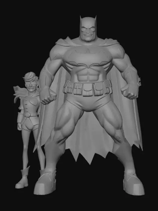 3D model for Batman and Robin: Nightfall in Gotham