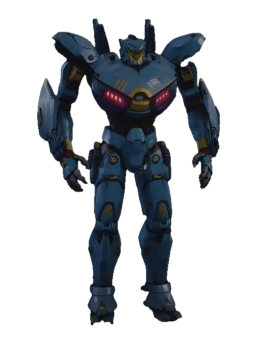 Aussie Colossus - Striker 3D model, vytvořený pomocí AI
