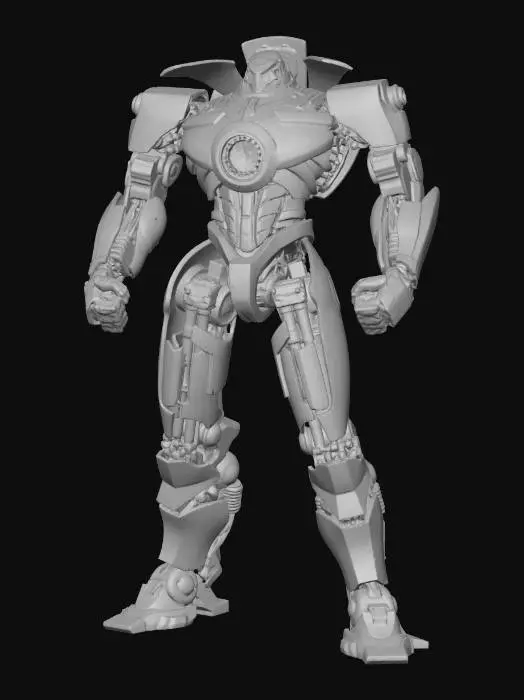 3D model for Blue Iron Jaeger