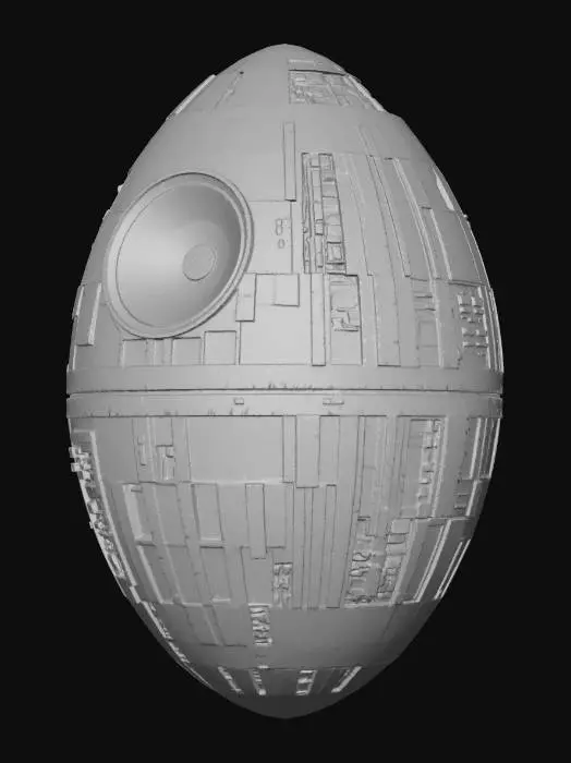 3D model for Death Egg Star in Space, #EasterEgg2026#