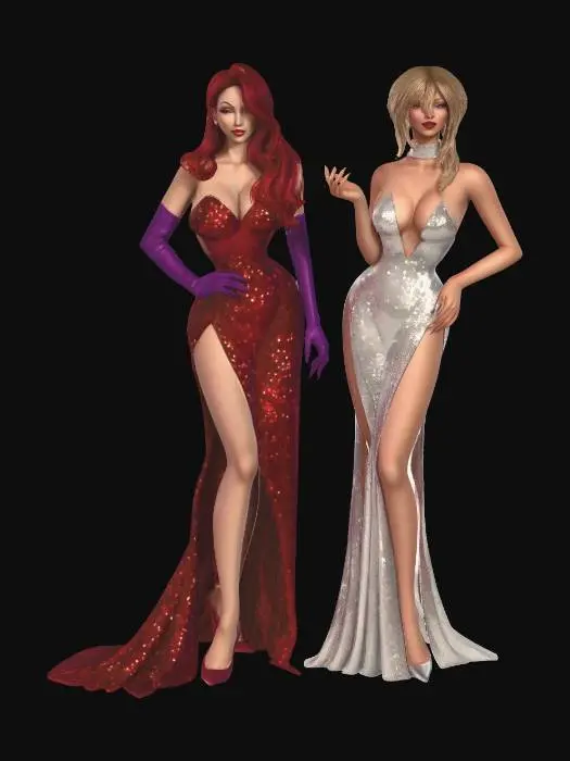 3D model for Sequined Queens_1775586206