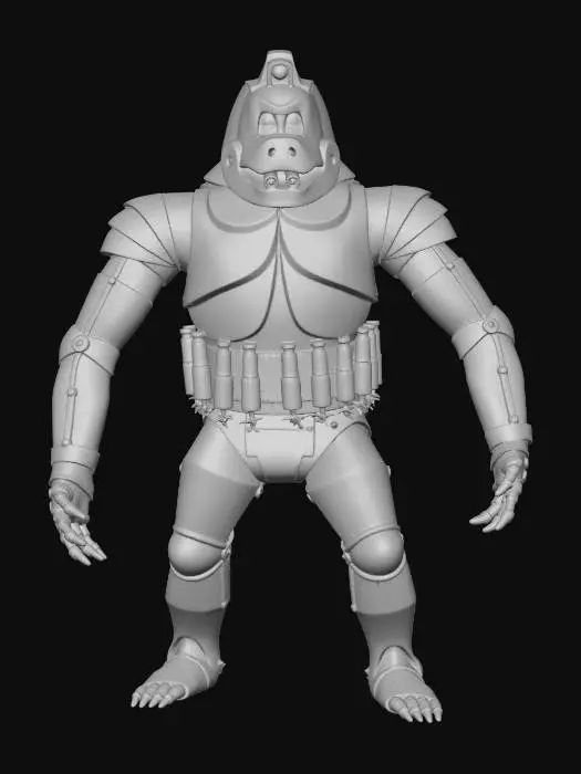 3D model for Mecha King Kong 1967