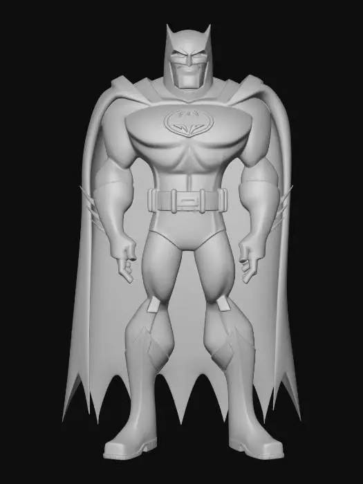 3D model for 3D Batman The Brave and the Bold