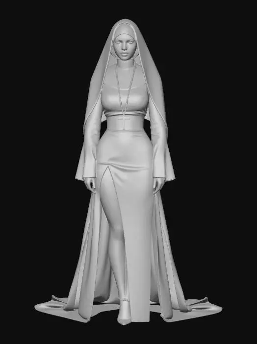 3D model for Veiled Reverence