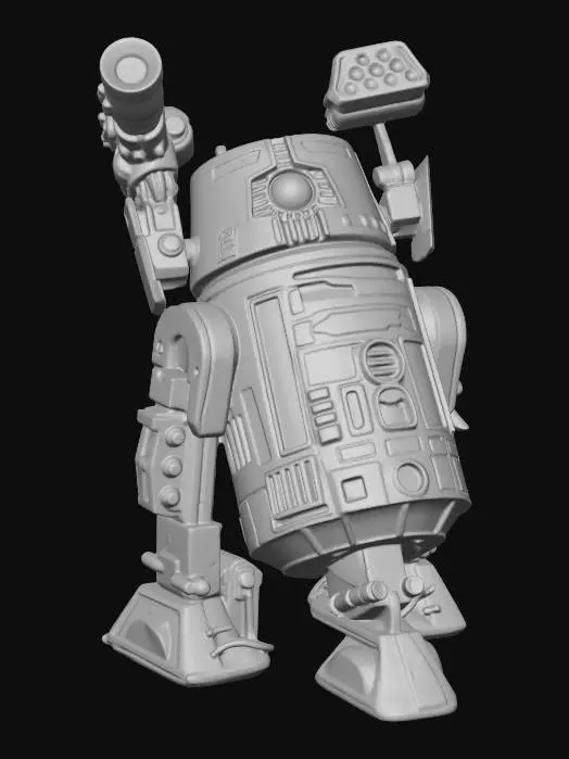 3D model for Obsidian War Droid