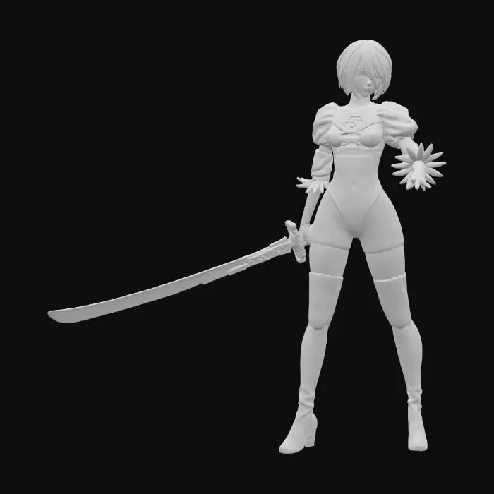 3D model for NieR: Automata Warrior