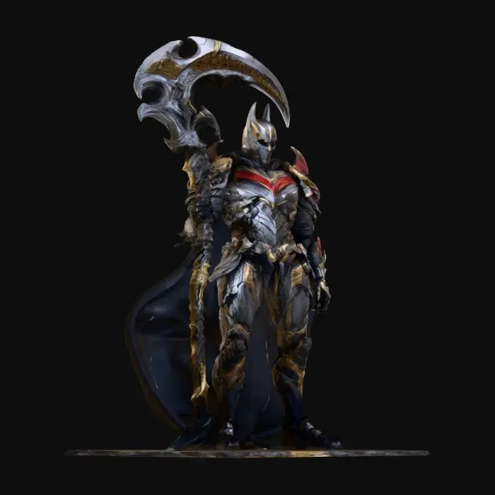 3D model for Death Knight Batman