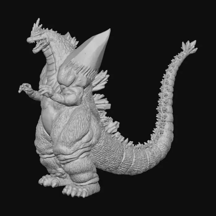 3D model for Kaiju Majesty