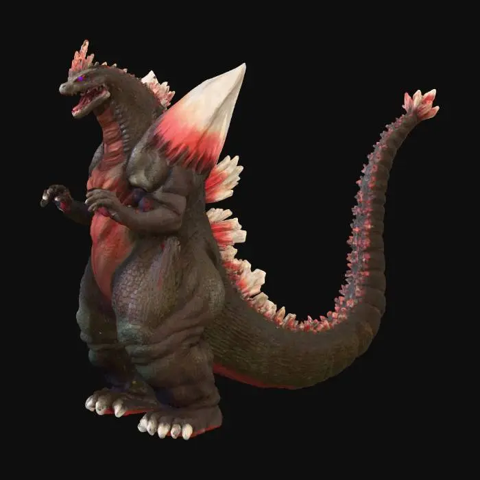 3D model for Kaiju Majesty