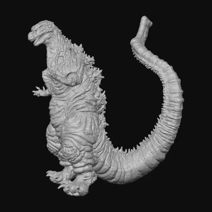 3D model for Shin Kaiju Figure