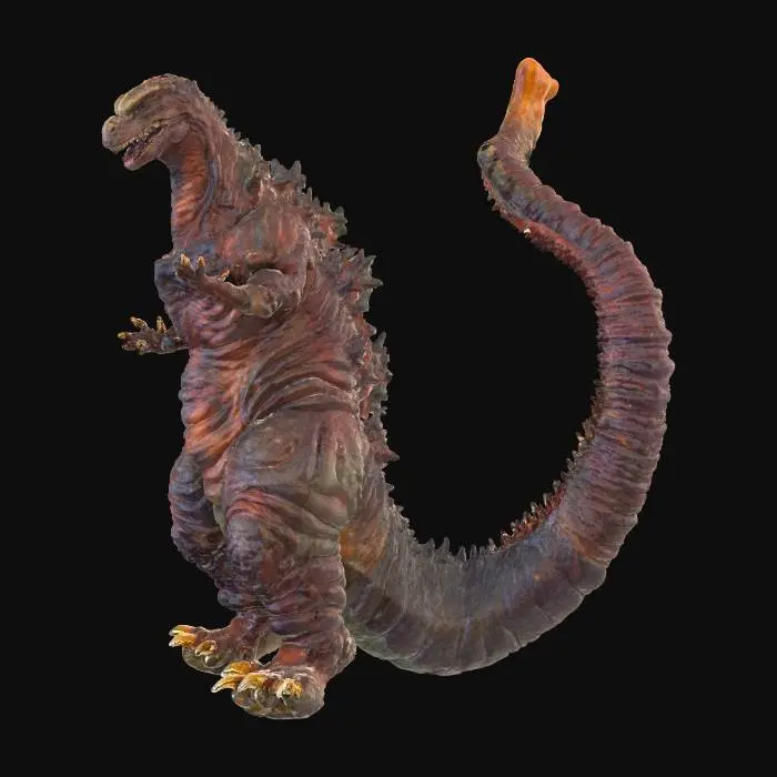 3D model for Shin Kaiju Figure
