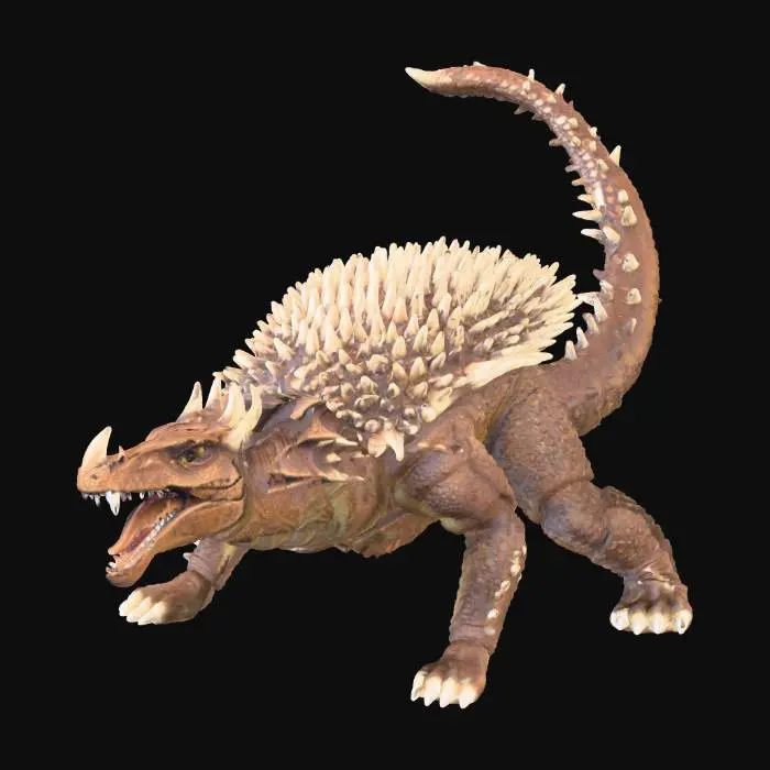 3D model for Spiked Beast Monster