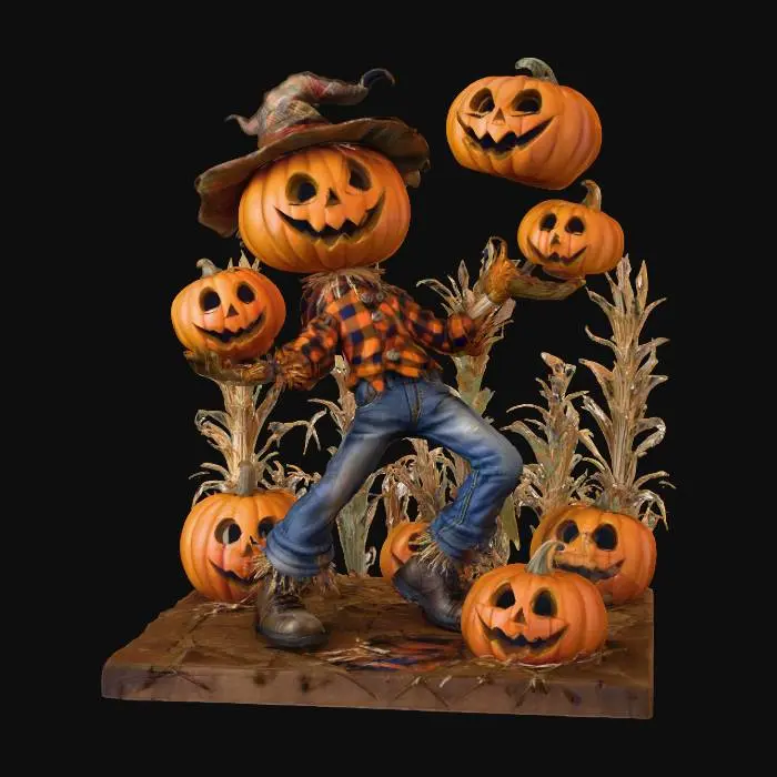 3D model for Pumpkin Juggler, #Halloween2025#
