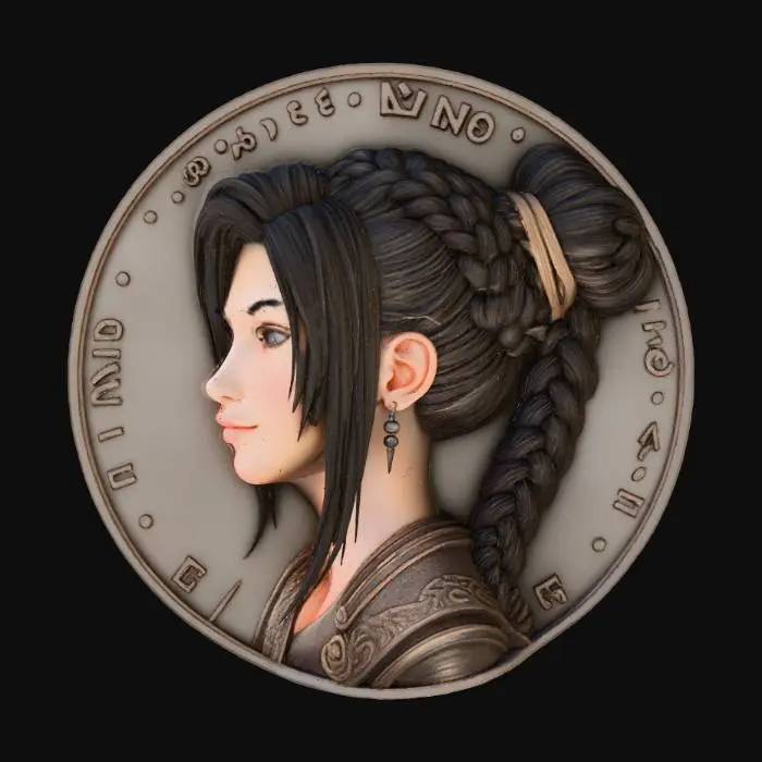 3D model for FF7_Lulu_1104043013