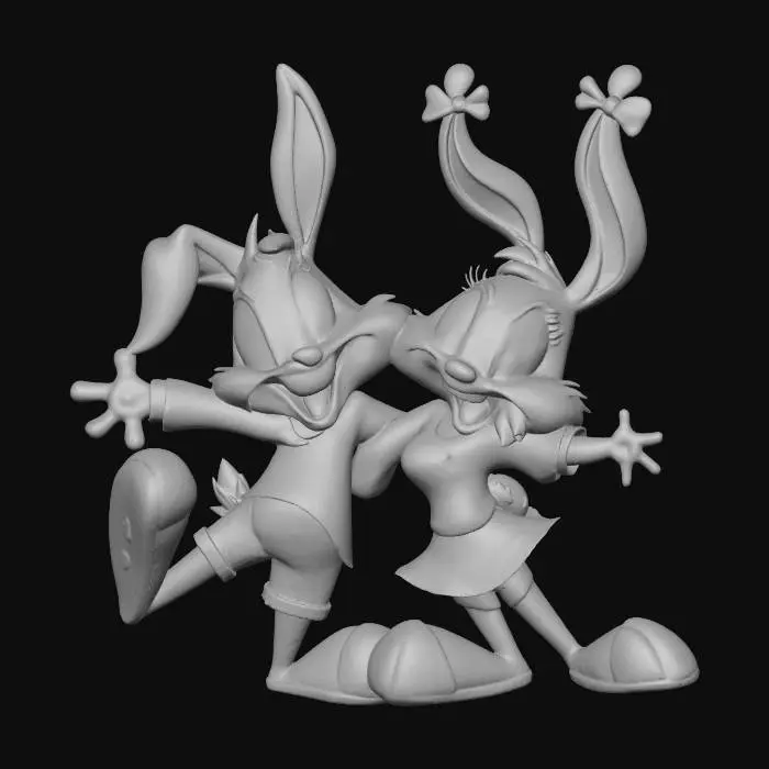 3D model for Buster&Babs