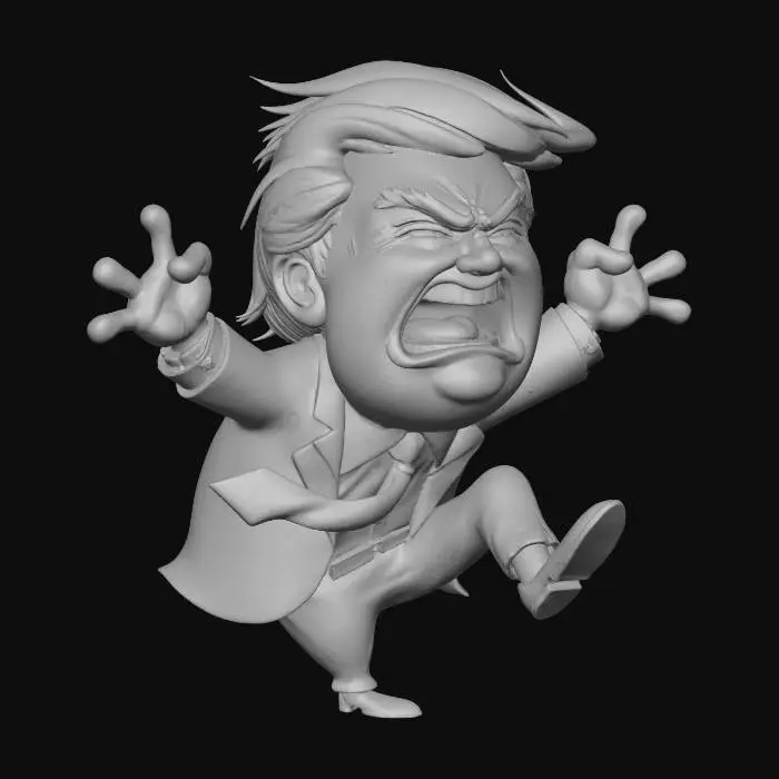 3D model for Frustrated Trump