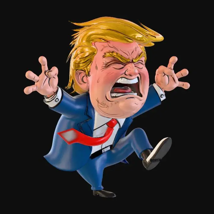 3D model for Frustrated Trump