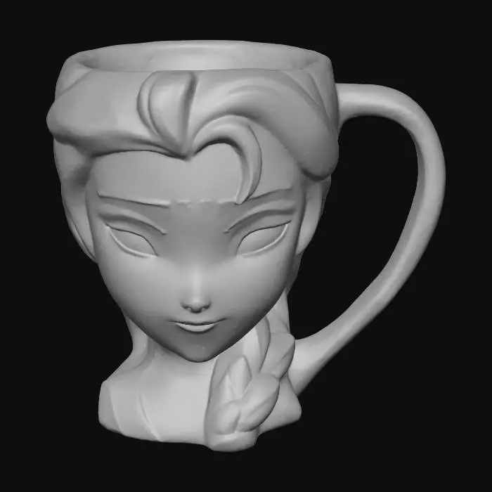 3D model for Frozen Mug Design, #Christmas2025#