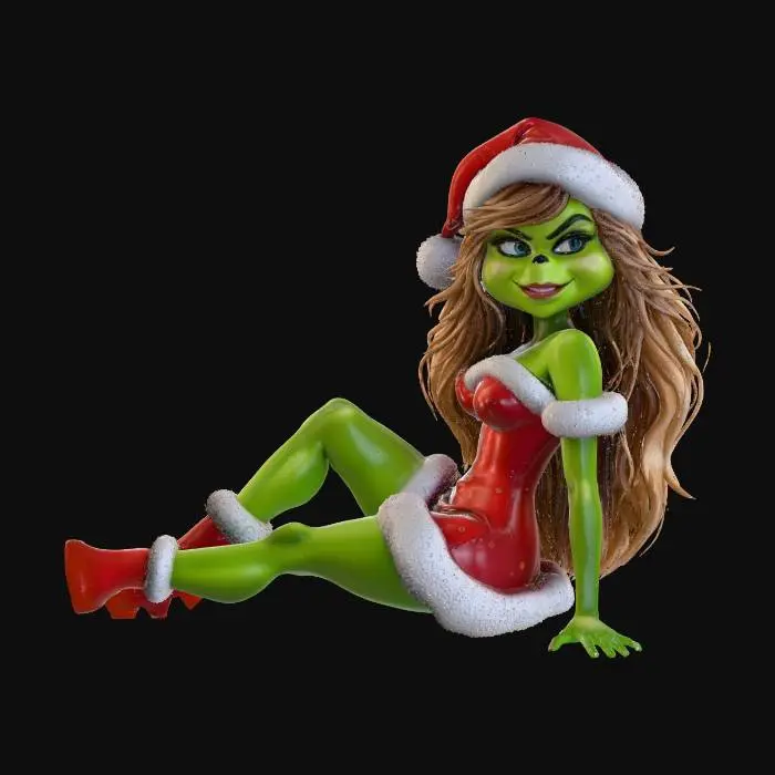 3D model for Grinchy Holiday Spirit, #Christmas2025#