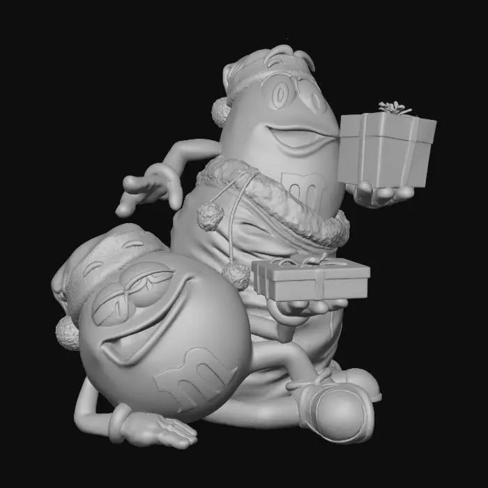 3D model for M&M Holiday Treats, #Christmas2025#