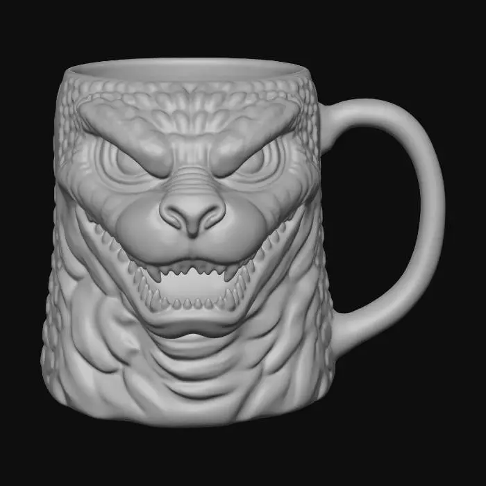 3D model for Godzilla Mug Delight