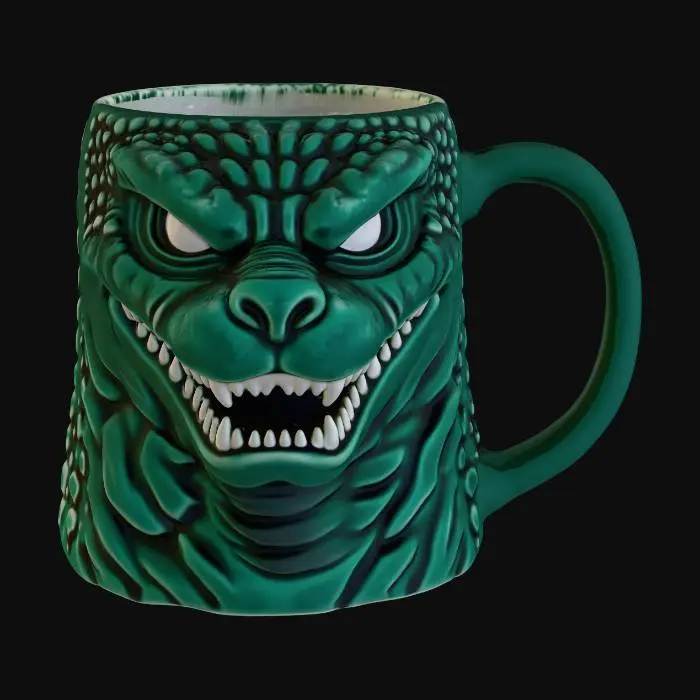 3D model for Godzilla Mug Delight