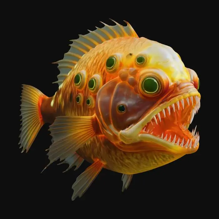 3D model for Abyssal Gaze