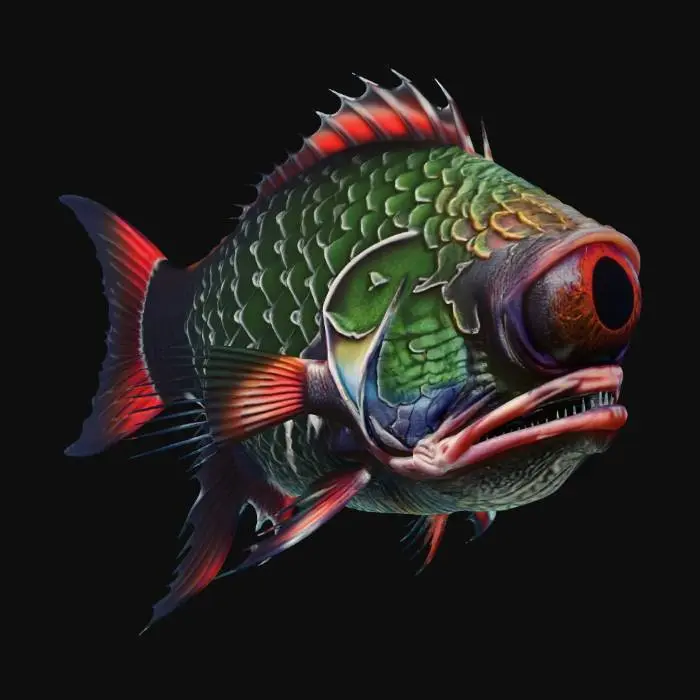 3D model for Deep Sea Omen