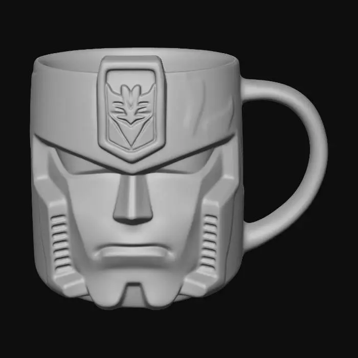3D model for Megatron Mug