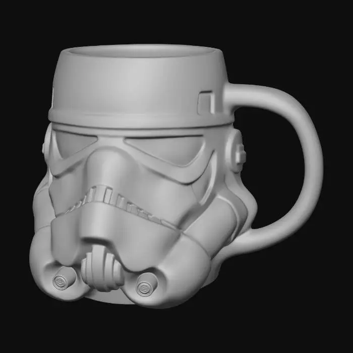 3D model for Stormtrooper Mug