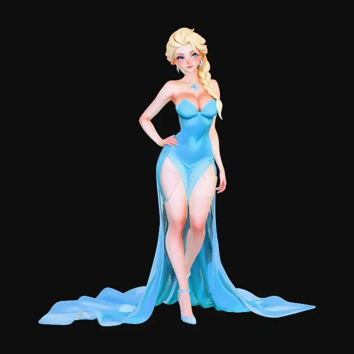 3D model for Ice Elegance