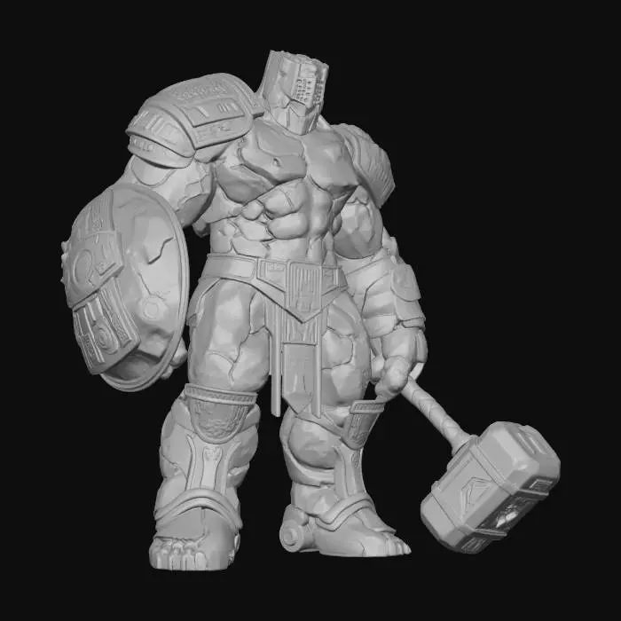 3D model for Molten Guardian