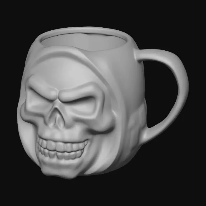 3D model for Skeletor Mug