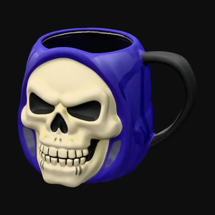 3D model for Skeletor Mug