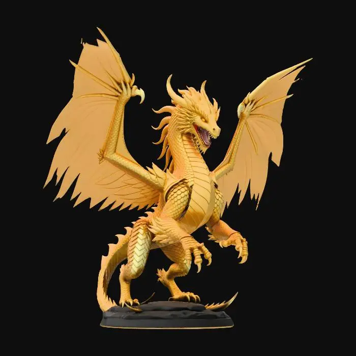 3D model for Golden Dragon