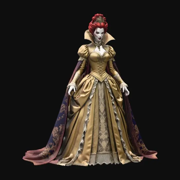 3D model for Vampire Empress of the Night