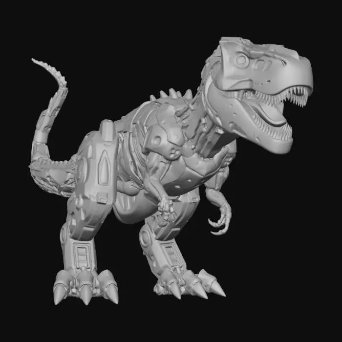 3D model for Mecha T-Rex