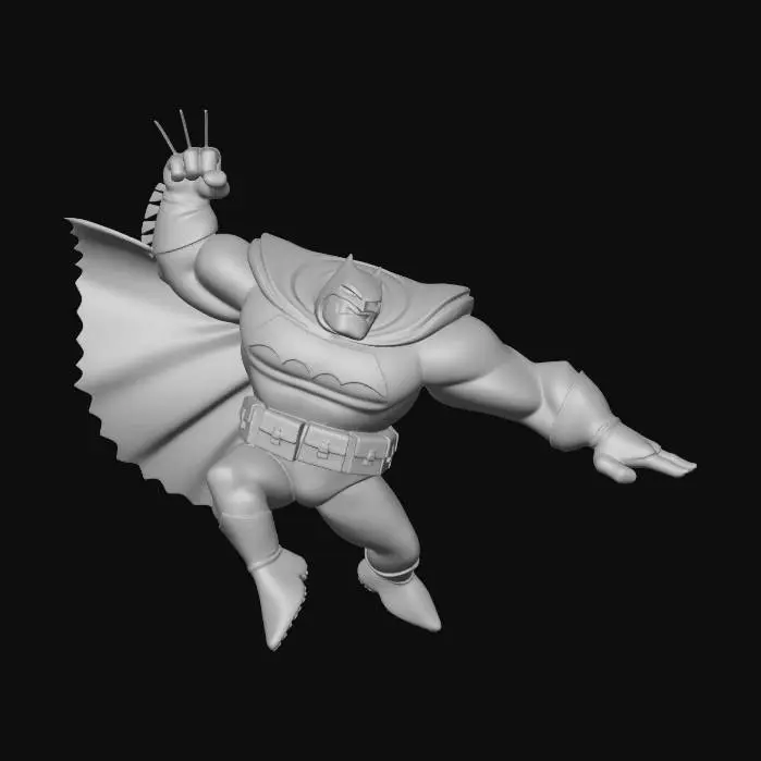 3D model for Clawed Batman